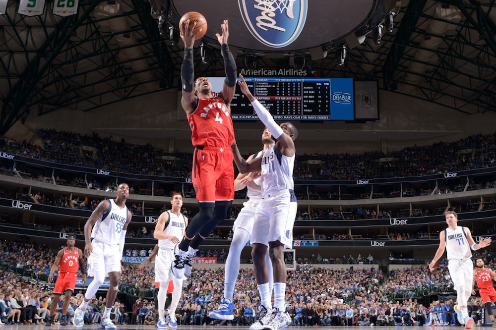 Rondae Hollis-Jefferson of the Toronto Raptors shoots the ball against the Dallas Mavericks at the American Airlines Centre in Dallas, Texas November 16, 2019. u00e2u20acu201d AFP pic