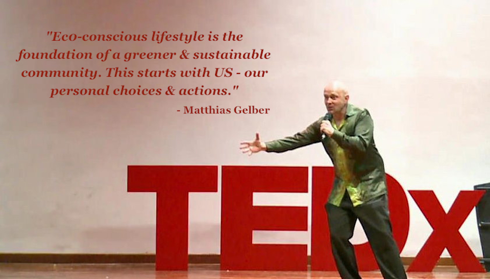 Gelber believes that every individual can be an agent of change in the fight against the climate crisis. — Picture courtesy of Matthias Gelber