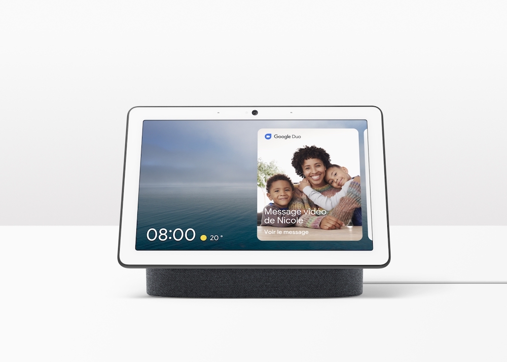 Google's Nest Hub Max can now automatically react to users when they're up to five feet away. u00e2u20acu201d Picture courtesy of Google