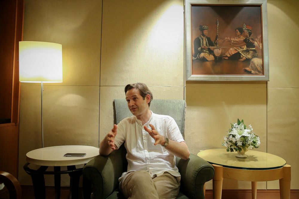 Stuttgart Chamber Orchestra general manager and artistic director Markus Korselt speaks to Malay Mail ahead of the Reimagine Music Festival. u00e2u20acu201d Picture by Yusof Mat Isa