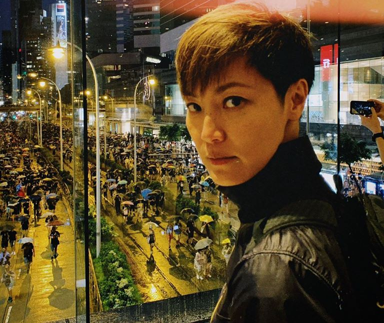 Denise Ho is one of the Hong Kongu00e2u20acu2122s celebrities who have voiced their concern over the protestersu00e2u20acu2122 standoff with police at Hong Kong Polytechnic University. u00e2u20acu201d Picture via Facebook/HOCC