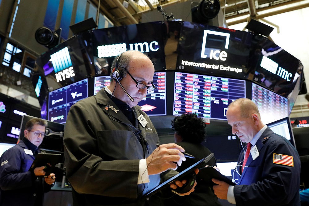 Trader work on the floor at the New York Stock Exchange November 18, 2019. u00e2u20acu201d Reuters pic