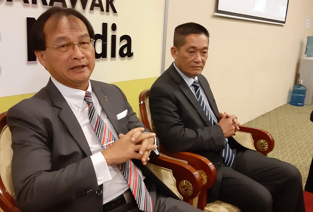 Bau00e2u20acu2122Kelalan state assemblyman Baru Bian speaks to reporters in Kuching November 2019. u00e2u20acu201d Picture by Sulok Tawie 