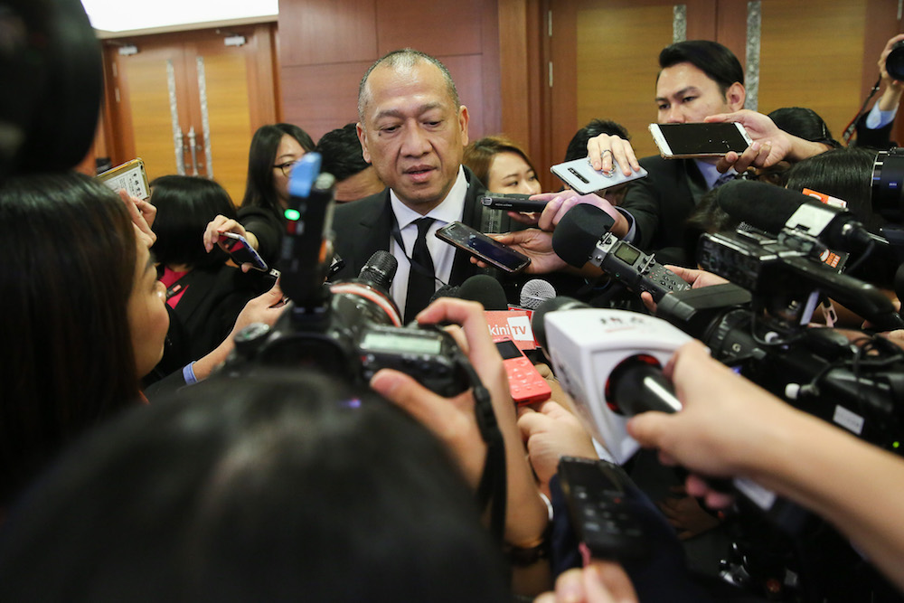 Padang Rengas MP Datuk Seri Nazri Aziz is pictured in Parliament November 18, 2019. u00e2u20acu201d Picture by Yusof Mat Isa