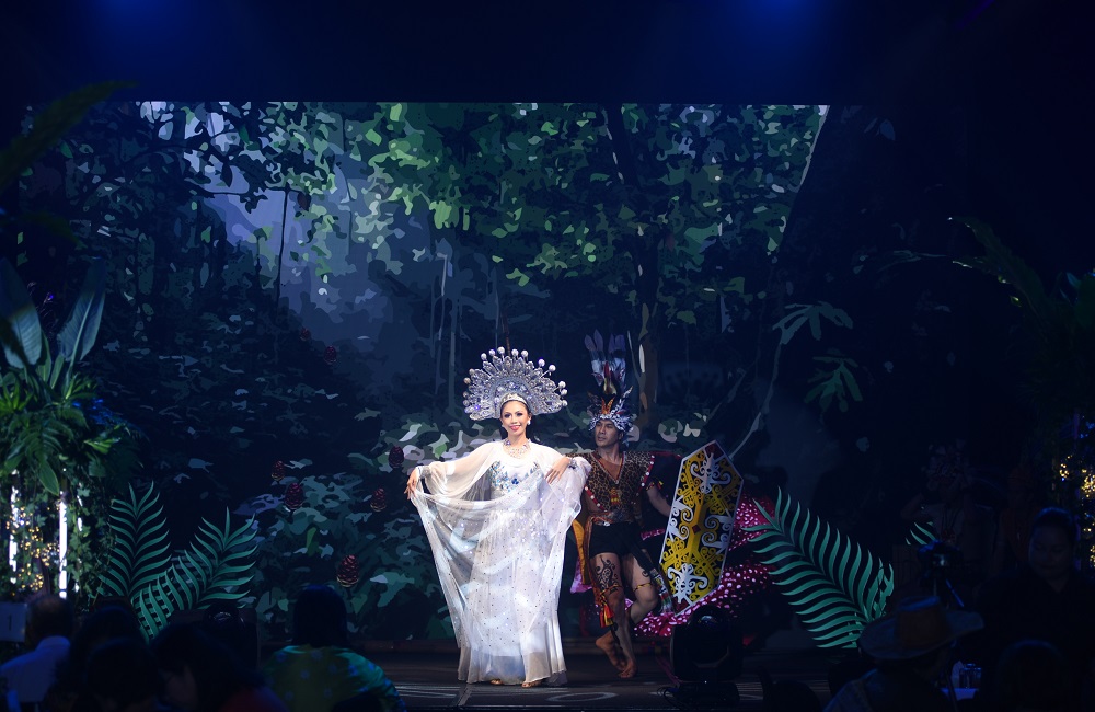 A dance theatre scene during the Enchantment of Santubong; an evening with Sarawak Tourism Board. — Picture courtesy of Sarawak Tourism Board