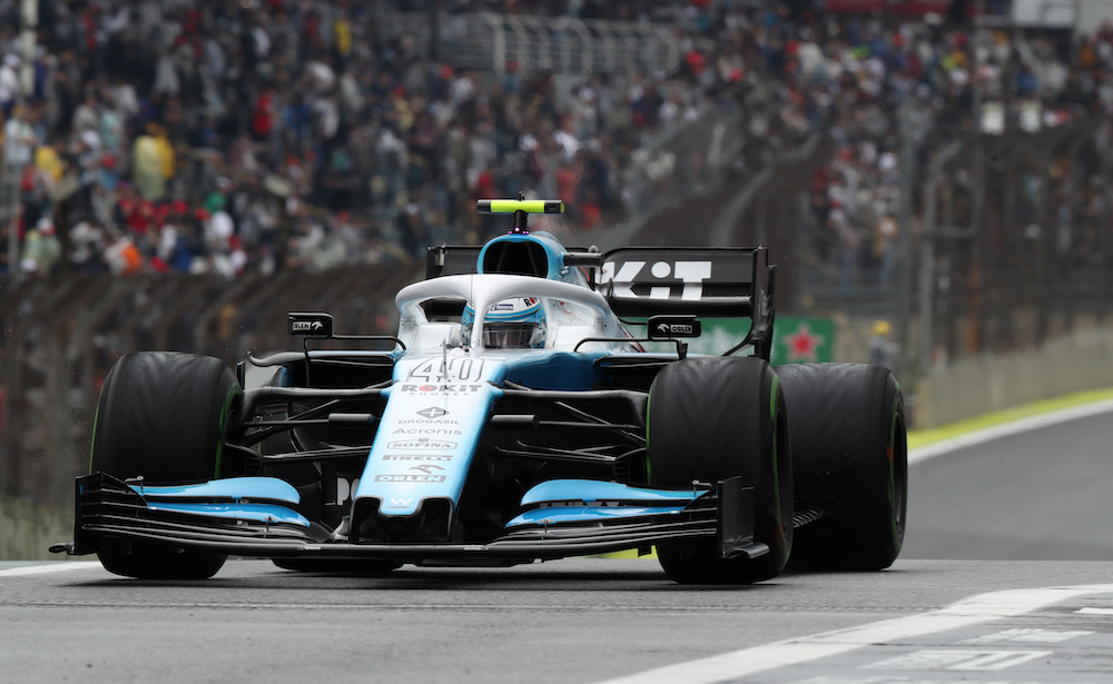 Williams' Nicholas Latifi in action during practice at the Jose Carlos Pace Circuit, Sao Paulo November 15, 2019. u00e2u20acu201d Reuters pic 
