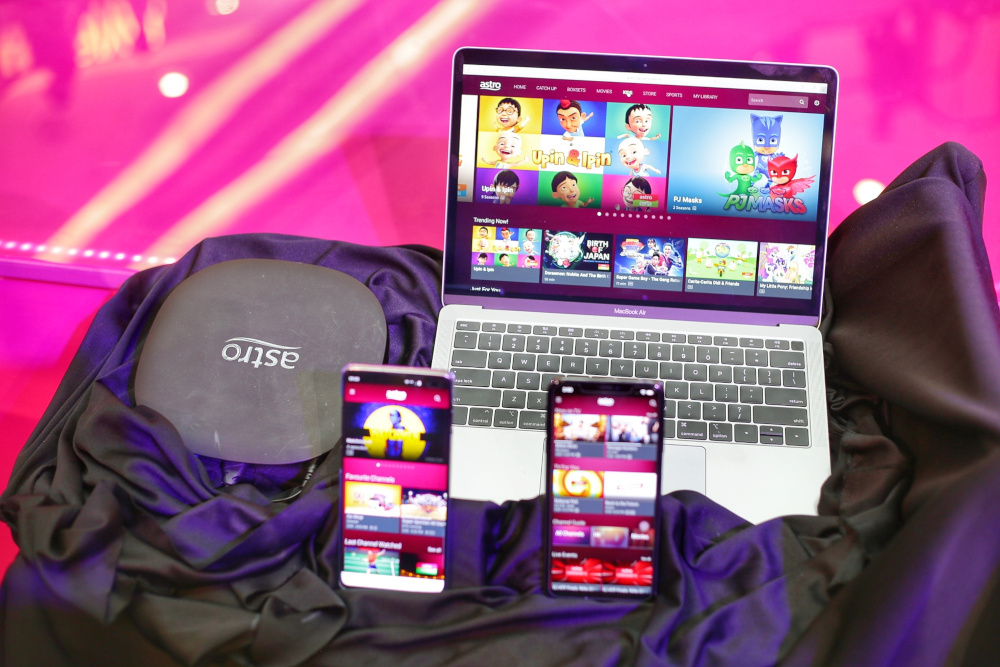 Astrou00e2u20acu2122s new Ultra Box is capable of seamless and effortless viewing in 4K UHD on multiple devices, as long as you have the Astro GO app installed. u00e2u20acu201d Picture by Ahmad Zamzahuri