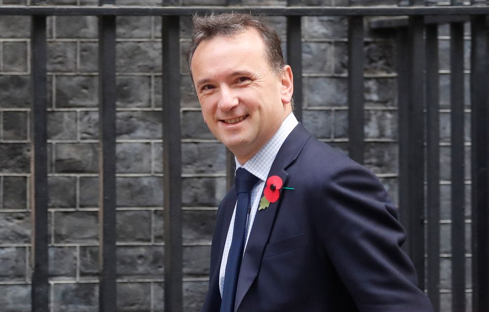 Britainu00e2u20acu2122s Secretary of State for Wales Alun Cairns is seen outside Downing Street in London, November 5, 2019. u00e2u20acu201d Reuters pic