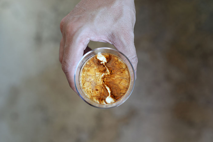 Asama 'Mook' Vichaidit’s famous creation: the Gravity Latte.