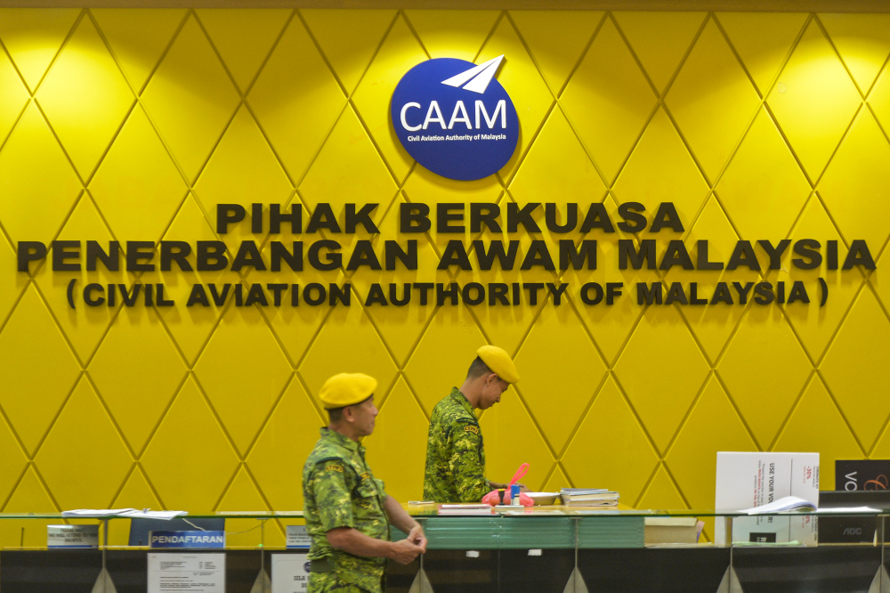 The Civil Civil Aviation Authority of Malaysiau00e2u20acu2122s (CAAM) office in Putrajaya, November 12, 2019. u00e2u20acu201d Picture by Shafwan Zaidon