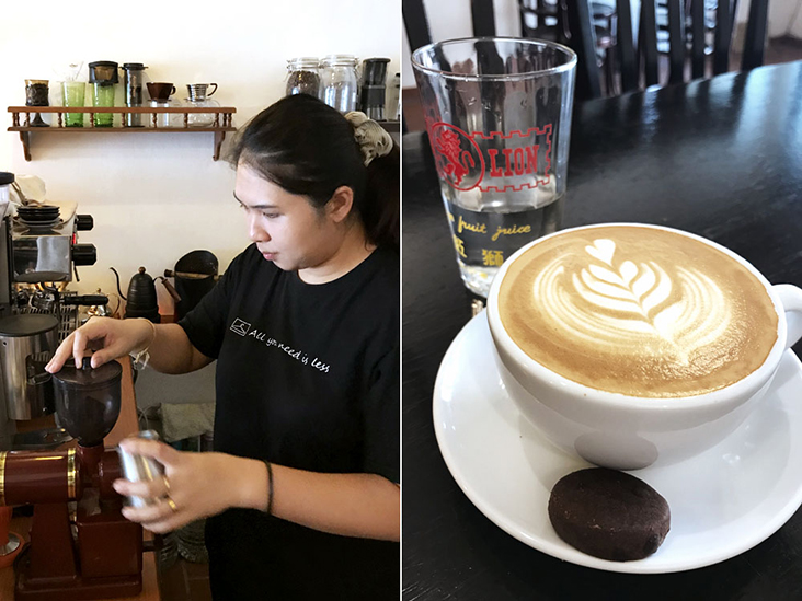 Wen remembers her regulars’ favourite drinks, such as a sublime cappuccino.