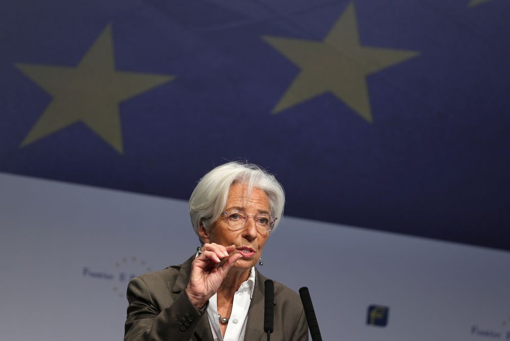 European Central Bank (ECB) President Christine Lagarde attends the 29th Frankfurt European Banking Congress (EBC) at the Old Opera house in Frankfurt, Germany November 22, 2019. u00e2u20acu201d Reuters pic