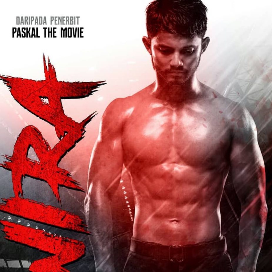 Hairul was photographed shirtless for the filmu00e2u20acu2122s promotional poster. u00e2u20acu201d Picture from Instagram/hairulazreen