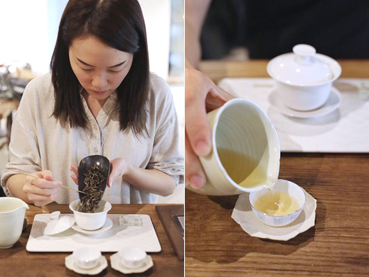 Brewing Chinese tea the traditional way is a slow, practised art.