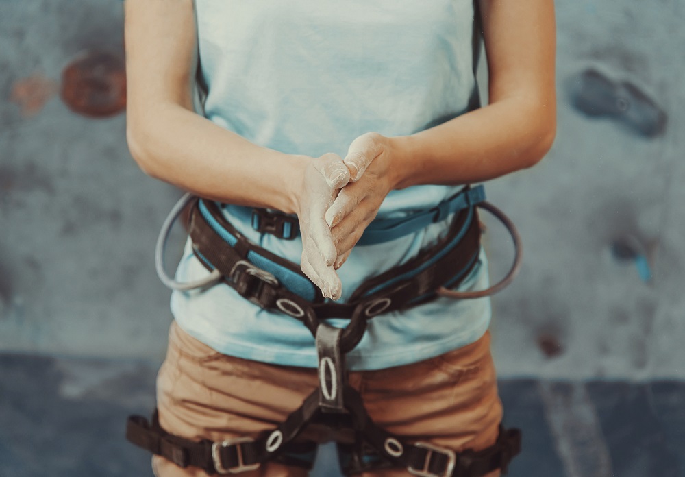 Indoor climbing provides several mental benefits, as climbers learn to manage stress and build focus. u00e2u20acu201d Istock/AFP pic 