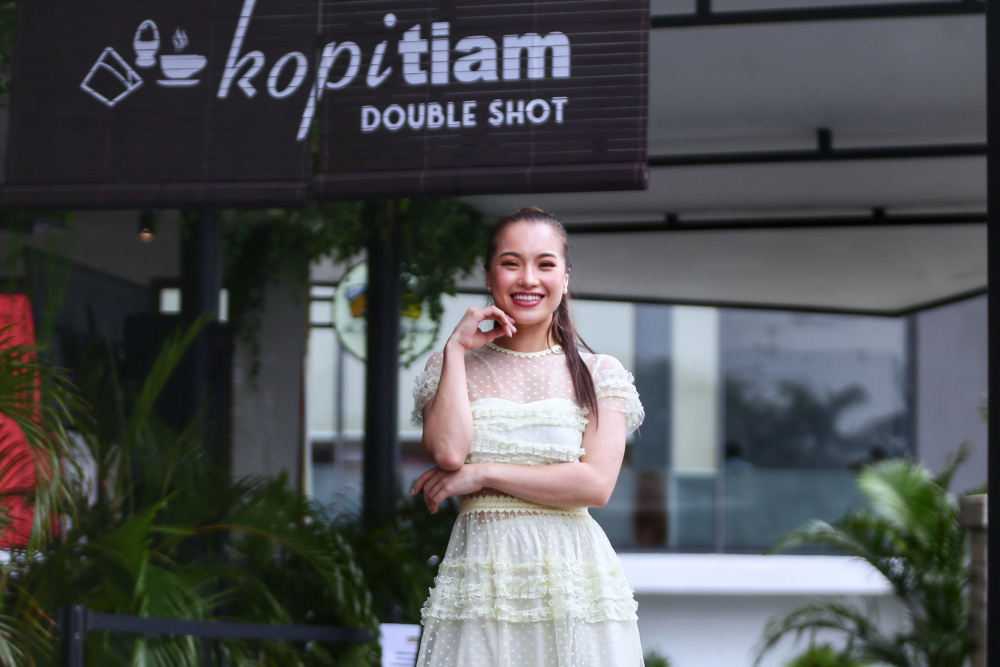 Melissa Campbell remembers her Scottish dad watching the series when she was growing up. — Picture by Ahmad Zamzahuri