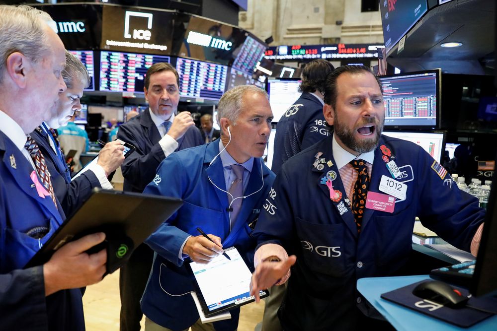 Traders work on the floor at the New York Stock Exchange (NYSE) in New York, October 31, 2019. u00e2u20acu201d Reuters pic