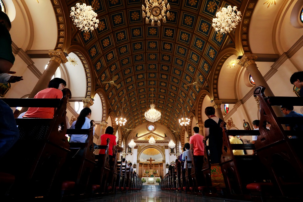 Catholics pray in Santa Cruz Church, ahead of Pope Francisu00e2u20acu2122 visit to Thailand, in Bangkok November 17, 2019. u00e2u20acu201d Reuters pic