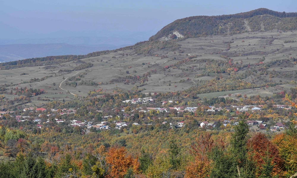 A general view of Cusma village in Romania October 17, 2019. — AFP pic