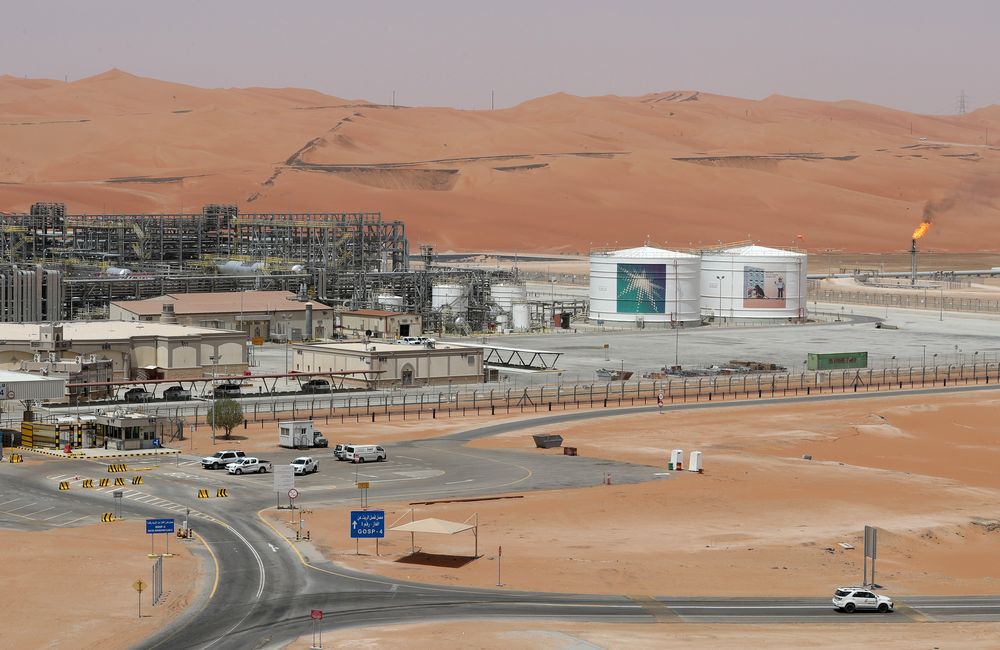View of the production facility at Saudi Aramcou00e2u20acu2122s Shaybah oilfield in the Empty Quarter, Saudi Arabia May 22, 2018. u00e2u20acu201d Reuters pic