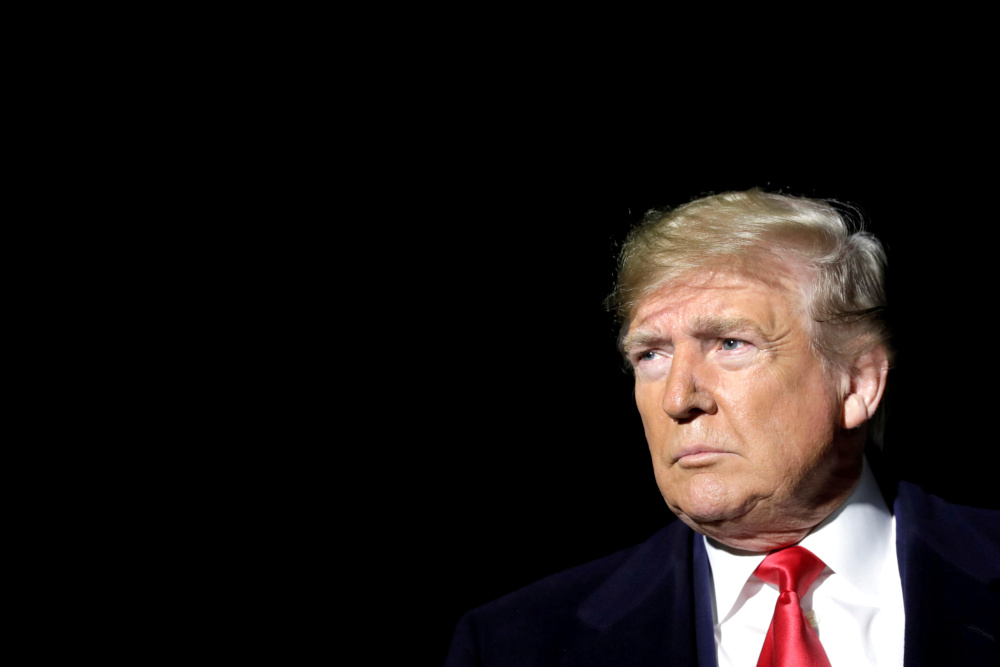 US President Donald Trump speaks to the media on the South Lawn of the White House in Washington before his departure to New York, November 2, 2019. u00e2u20acu201d Reuters pic