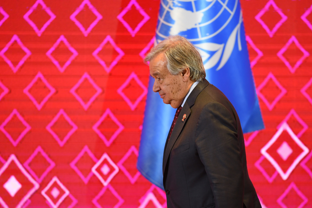 UN Secretary-General Antonio Guterres attends the 10th Asean-UN Summit in Bangkok on November 3, 2019, on the sidelines of the 35th Association of South-east Asian Nations Summit. u00e2u20acu201d AFP pic 