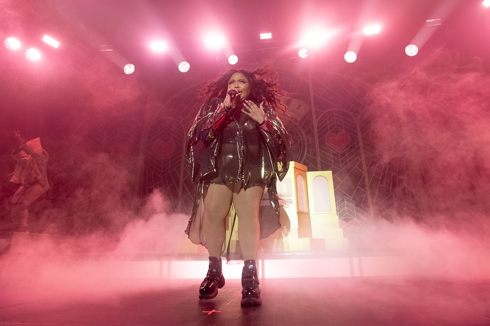 Lizzo performs onstage at the Hollywood Palladium in Los Angeles, California October 18, 2019. u00e2u20acu201d AFP pic   