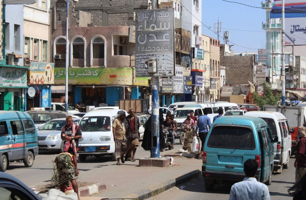 Picture taken on November 6, 2019 shows a busy street in the centre of Yemenu00e2u20acu2122s second city and Red Sea port of Aden. u00e2u20acu201d AFP pic