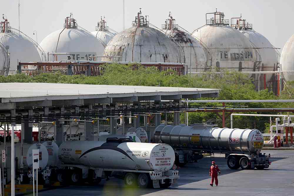 A general view shows Mexican state oil firm Pemex's Cadereyta refinery, in Cadereyta, Mexico October 5, 2019. u00e2u20acu201d Reuters pic