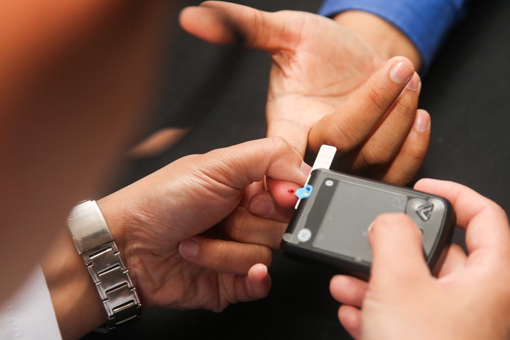 3.6 million Malaysians are living with diabetes, a figure that is expected to rise to seven million by 2025. u00e2u20acu201d Picture by Choo Choy May