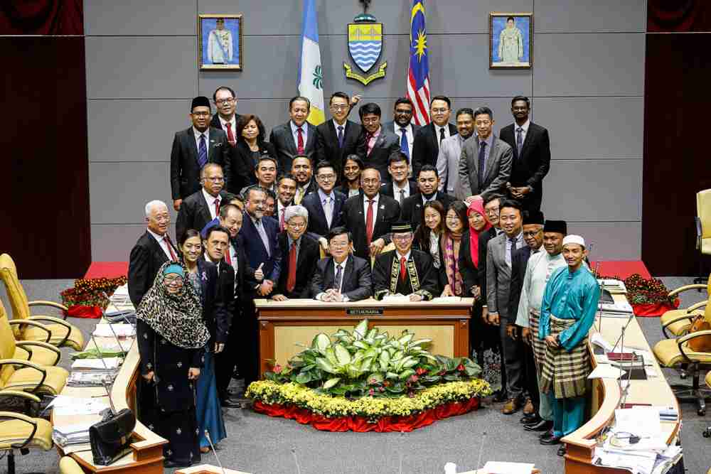 Penang Chief Minister Chow Kon Yeow poses for a photo after the state legislative assembly was adjourned, November 8, 2019. u00e2u20acu2022 Picture by Sayuti Zainudin