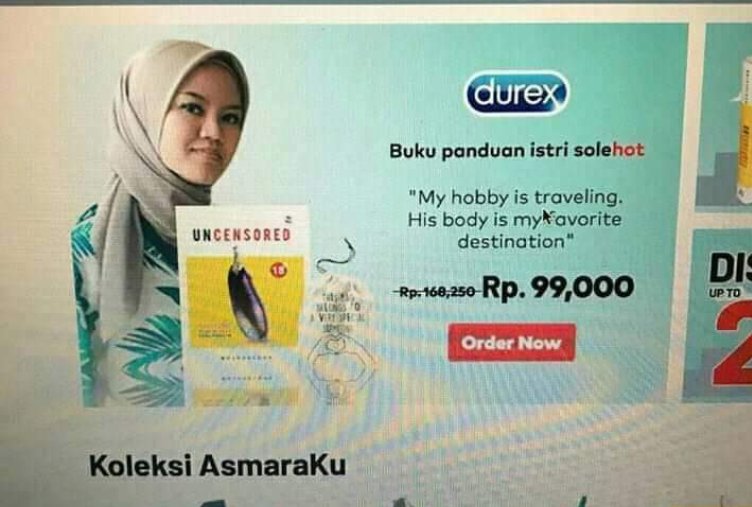 Author and Instagram influencer Citra Ayu Mustika sets the internet abuzz with her advertisement on online adult marketplace. u00e2u20acu201c Picture via Twitter/redditindonesia