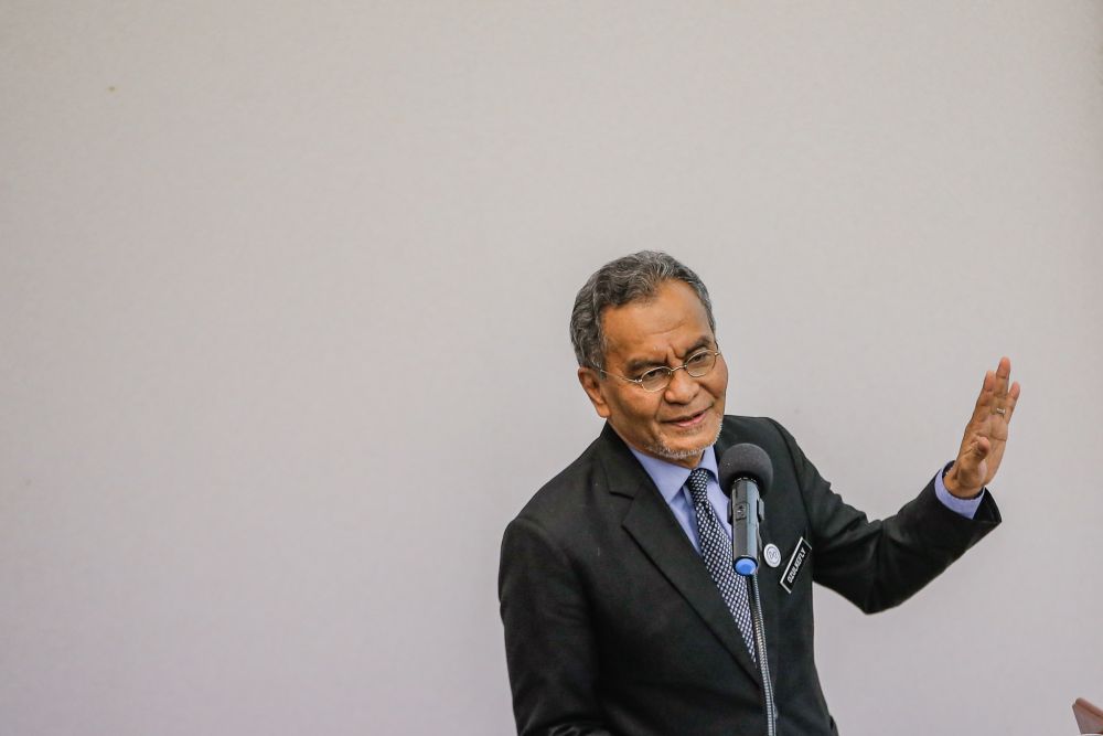 Health Minister Datuk Seri Dzulkefly Ahmad delivers his opening speech during the National Palliative Care Symposium at the Selayang Hospital November 6, 2019. u00e2u20acu201d Picture by Hari Anggara
