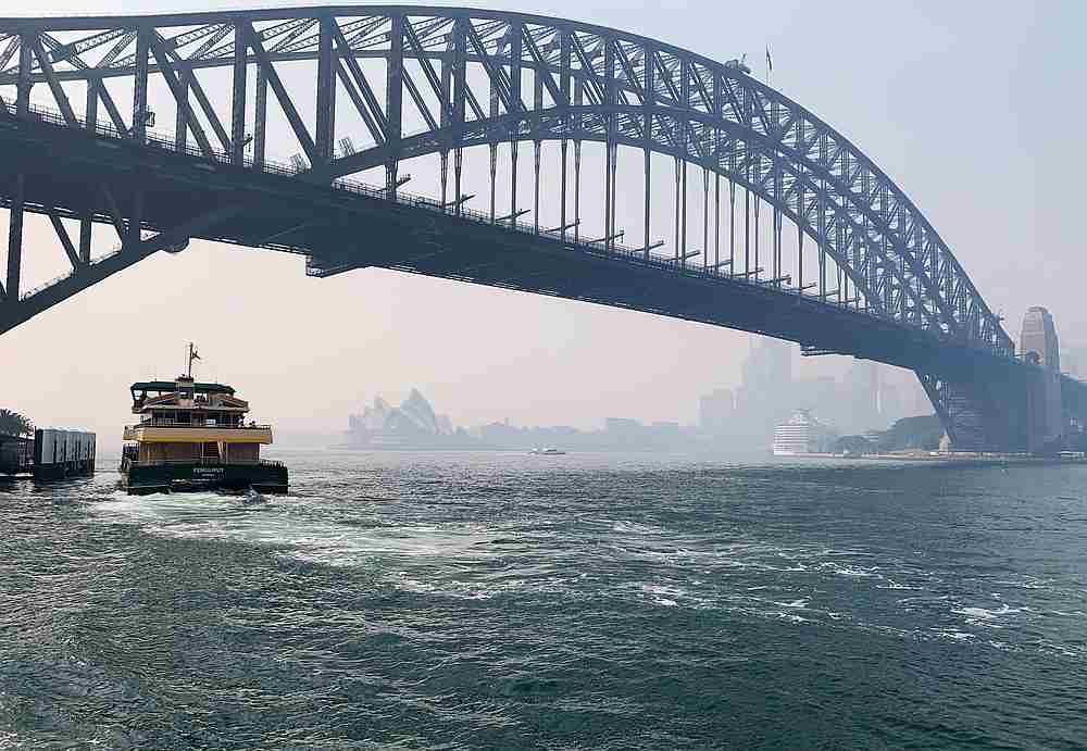 Haze from the ongoing bushfires covers the Sydney Harbour Bridge in Sydney, Australia November 21, 2019. u00e2u20acu201d Reuters pic
