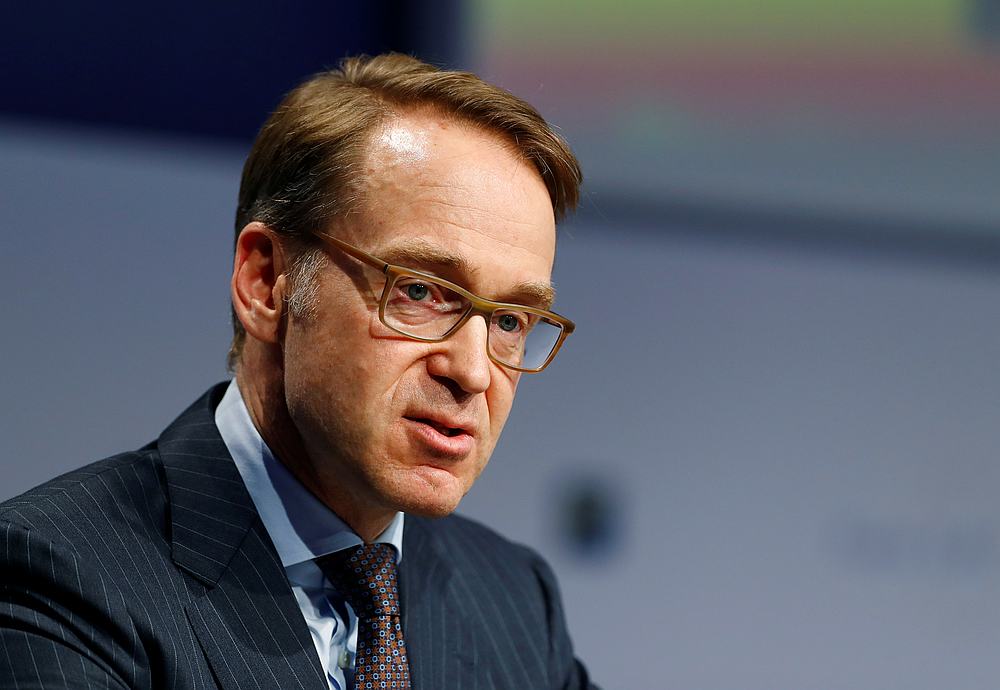 German Bundesbank President Jens Weidmann attends the Frankfurt European Banking Congress (EBC) at the Old Opera house in Frankfurt, Germany November 22, 2019. u00e2u20acu201d Reuters pic