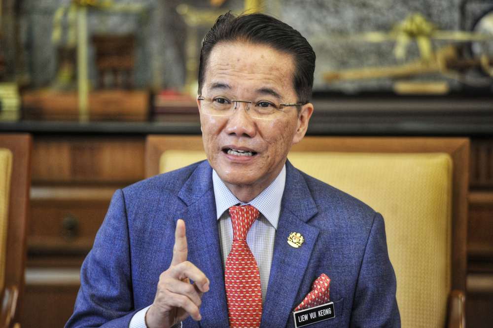 Minister in the Prime Minister's Department in charge of legal affairs Datuk Liew Vui Keong speaks to reporters in Putrajaya November 27, 2019. u00e2u20acu2022 Picture by Shafwan Zaidon