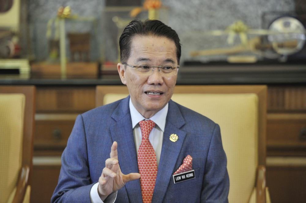 Minister in the Prime Minister's Department in charge of legal affairs Datuk Liew Vui Keong speaks to reporters in Putrajaya November 27, 2019. u00e2u20acu2022 Picture by Shafwan Zaidon