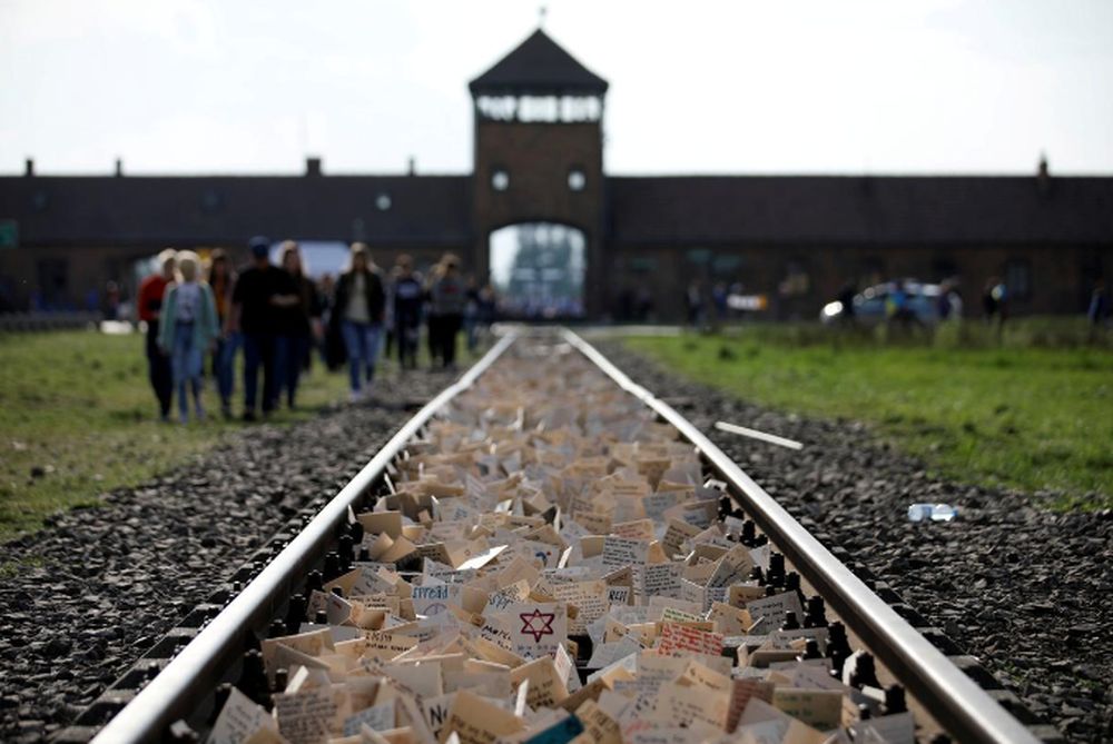 Participants attend the annual u00e2u20acu02dcMarch of the Livingu00e2u20acu2122 to commemorate the Holocaust at the former Nazi concentration camp Auschwitz, in Brzezinka near Oswiecim, Poland, May 2, 2019. u00e2u20acu201d Kacper Pempel/Reuters pic
