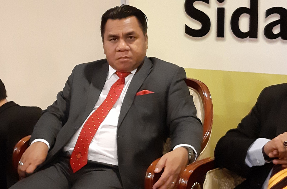 GPSu00e2u20acu2122 Serembu State Assemblyman Miro Simuh says the media council should be made up of journalists, editors and media publishers, November 7, 2019. u00e2u20acu201d Picture by Sulok Tawie 