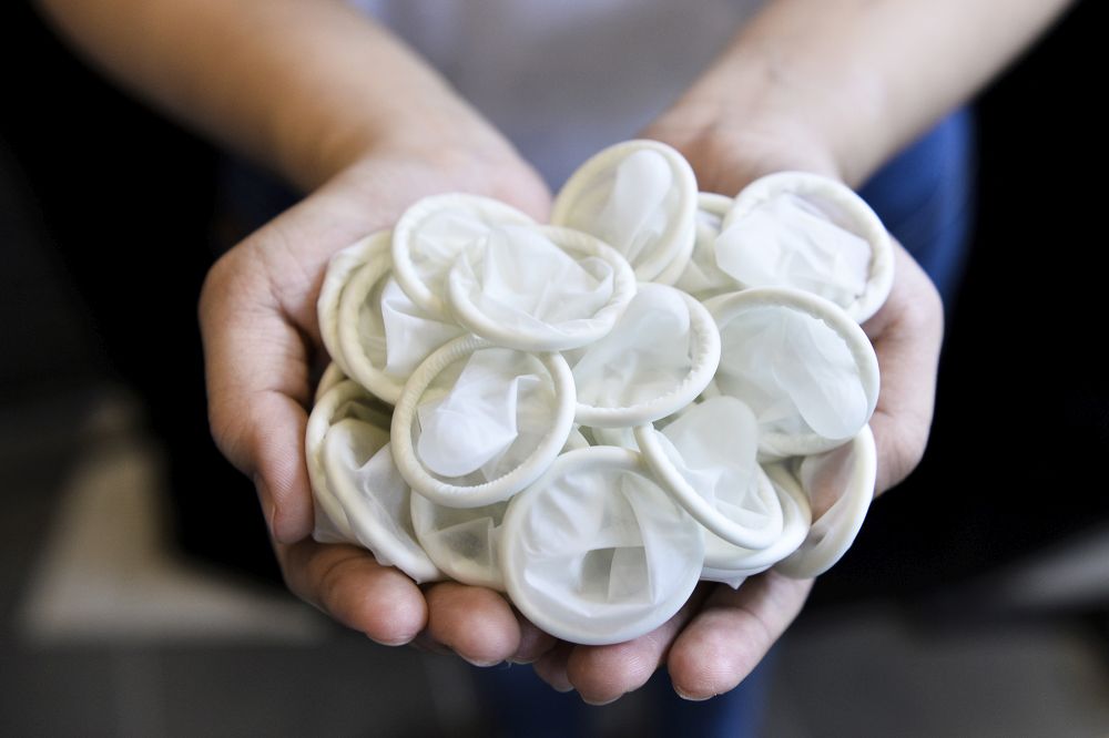 Measuring at 0.04mm, Nipis condom is the thinnest of its kind produced locally. u00e2u20acu201d Picture by Miera Zulyana