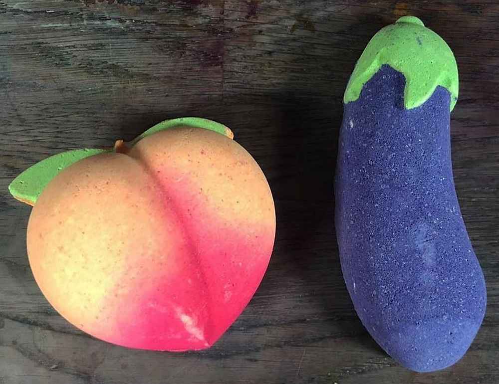 Pairing an eggplant or peach emojis with any sexual expressions is now classified as sexual solicitation by Facebook and Instagram. u00e2u20acu201c Picture via Instagram/lush