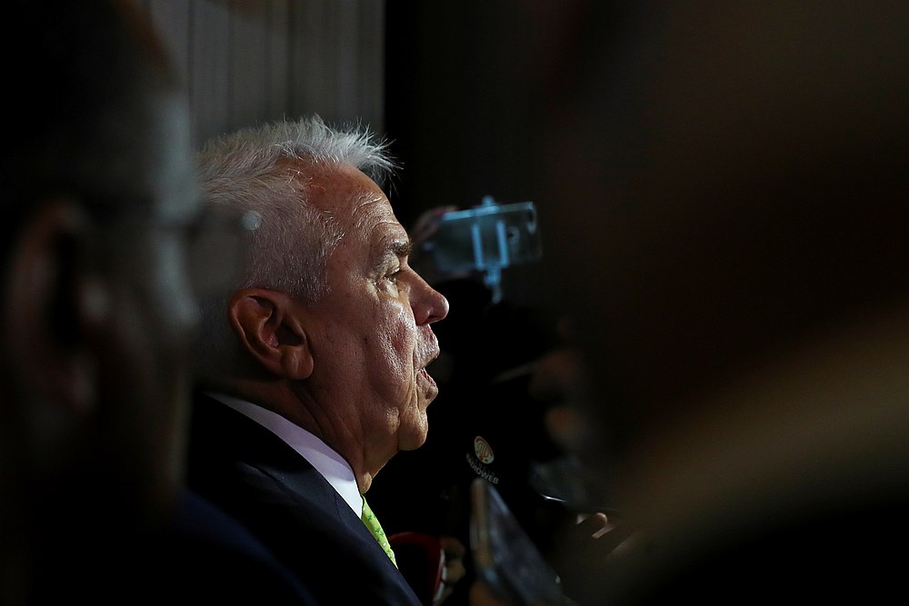 Roberto Castello Branco, CEO of Petroleo Brasileiro SA (Petrobras), attends Brazil's government's auction for offshore oil fields, in Rio de Janeiro November 6, 2019. u00e2u20acu201d Reuters pic 
