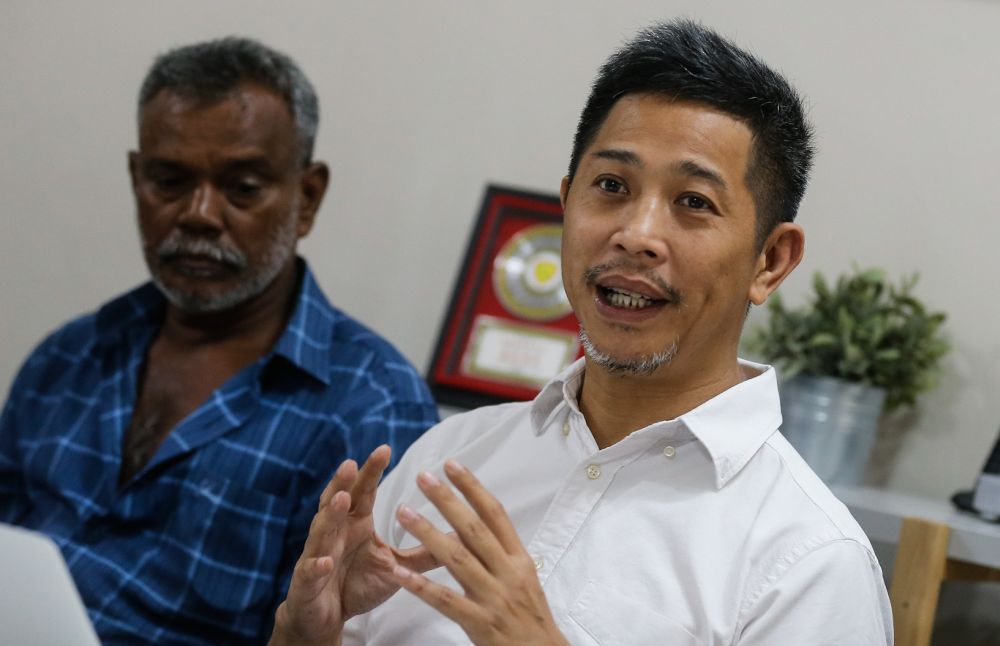 Bukit Tengah Assemblymen Gooi Hsiao Leung speaks to the press in George Town November 15, 2019. u00e2u20acu201d Picture by Sayuti Zainudin