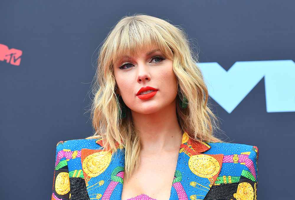 US singer-songwriter Taylor Swift at the 2019 MTV Video Music Awards at the Prudential Center in Newark, New Jersey August 26, 2019. u00e2u20acu201d AFP pic