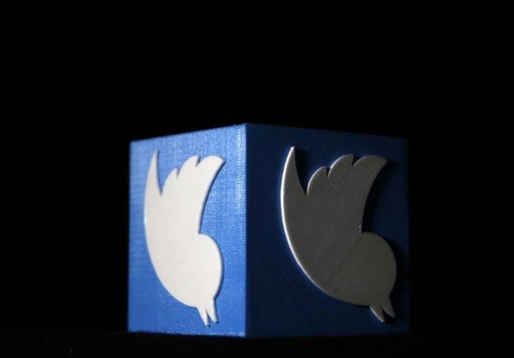 A 3D printed Twitter logo is seen in this illustration picture made in Zenica, Bosnia and Herzegovina, February 3, 2016. u00e2u20acu201d Reuters pic