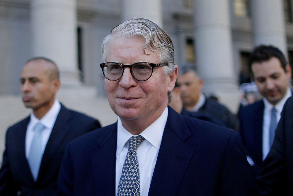 Manhattan District Attorney Cyrus R. Vance Jr leaves a hearing in US President Donald Trump's tax case New York  October 23, 2019.  u00e2u20acu201d Reuters pic