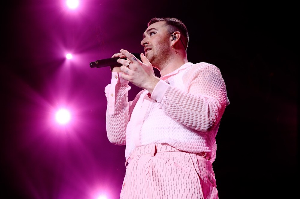 Sam Smith performs onstage during 102.7 KIIS FMu00e2u20acu2122s Jingle Ball 2019 Presented by Capital One at the Forum in Los Angeles December 6, 2019. u00e2u20acu201d AFP pic