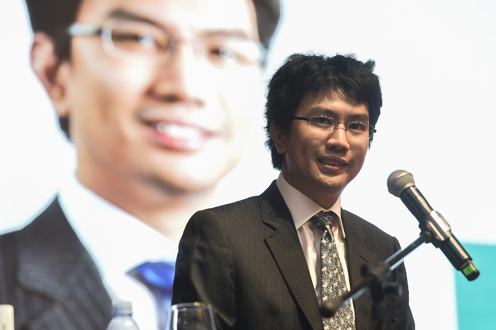 Tunku Zain Al-u00e2u20acu02dcAbidin Tuanku Muhriz highlight the importance of communication at the WOWComm 2019 conference at Putrajaya Marriott hotel. u00e2u20acu201d Picture by Miera Zulyana