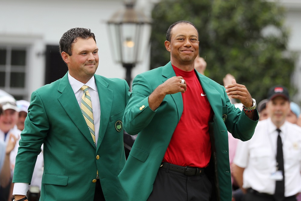 Patrick Reed and Tiger Woods at the 2019 Masters in Augusta November 13, 2019. u00e2u20acu201d Reuters pic