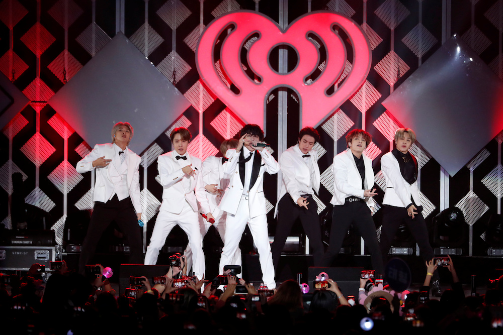 BTS performs during iHeartRadio Jingle Ball concert at The Forum in Inglewood, California, December 6, 2019. u00e2u20acu201d Reuters pic
